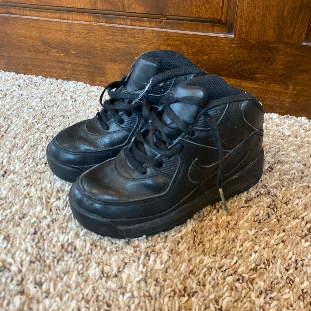 Toddler's Nike Little Max 90 Boot Black/Black Toddler Size 10c